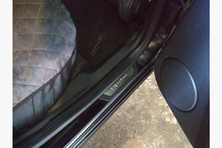 Opel Vectra C 2002-2008 Protector de umbral de puerta Flexill (4pcs, acero inoxidable) Foto 2