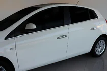 Fiat Bravo 2008-2016 Molduras de ventana acero inoxidable (6 uds) foto 1