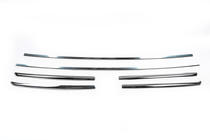 Fiat Ducato 2006-2025 Cubiertas de Parrilla Cromadas 2006-2014 (6 piezas, Acero Inoxidable) foto 3