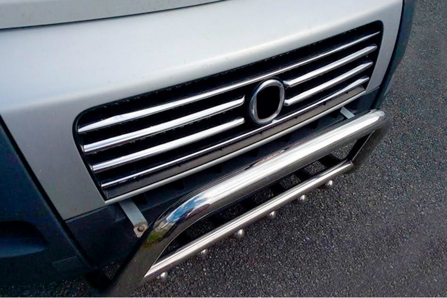 Fiat Ducato 2006-2025 Cubiertas de Parrilla Cromadas 2006-2014 (6 piezas, Acero Inoxidable) Foto 2
