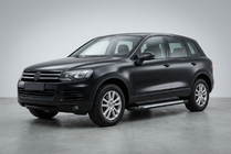 Volkswagen Touareg 2010-2018 Estribos Laterales Allmond Grey (2 uds., Aluminio) foto 1