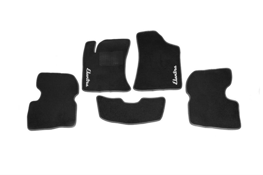 Hyundai Elantra (HD) 2006-2011 Alfombrillas de tela para coche (Velgum) Image