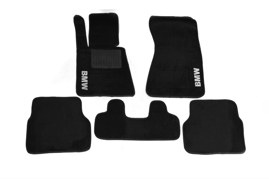 BMW 7 Series E65/66 2001-2008 Alfombrillas de tela para interior (Saek) Image