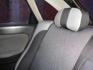 Mazda 626 1979-2002 Fundas de Asientos de Coche (Polipiel↗Tela, Premium) foto 5
