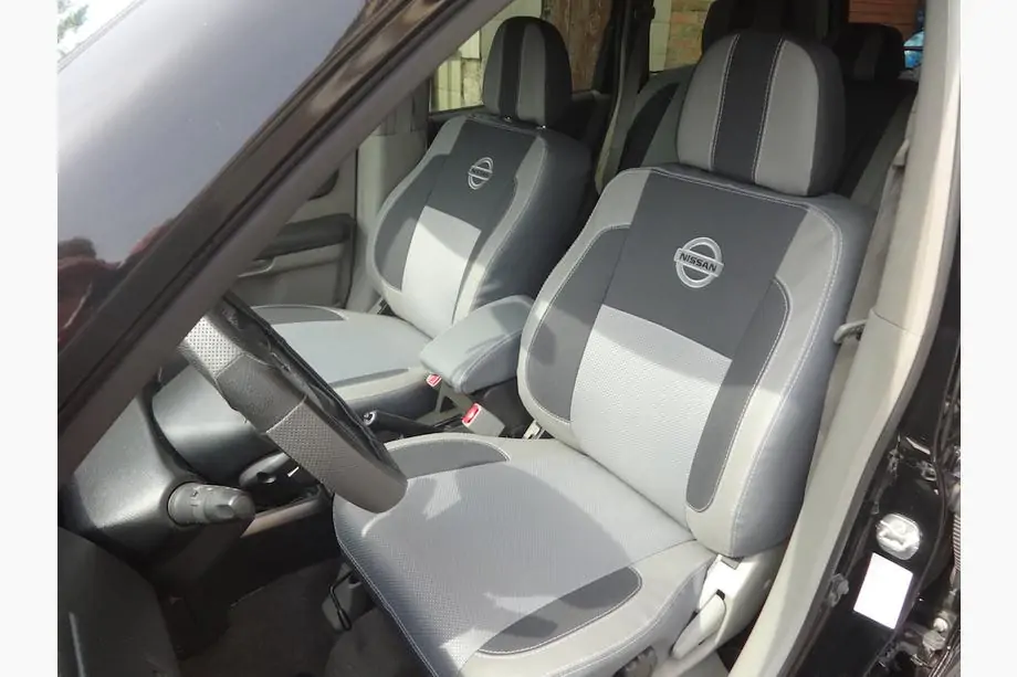 Nissan X-trail T30 2002-2007 Fundas de Asientos de Coche (Polipiel↗Tela, Premium) Foto 8