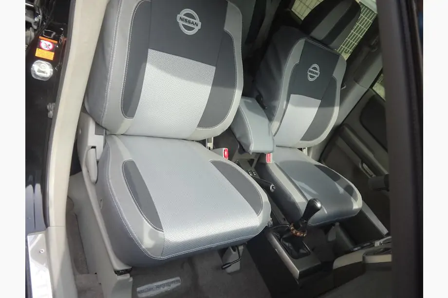 Nissan X-trail T30 2002-2007 Fundas de Asientos de Coche (Polipiel↗Tela, Premium) Foto 24