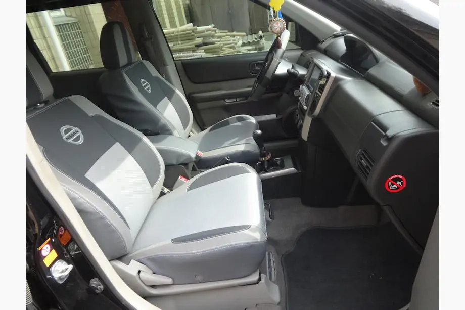 Nissan X-trail T30 2002-2007 Fundas de Asientos de Coche (Polipiel↗Tela, Premium) Foto 29