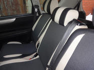 Toyota Avensis 2009-2018 Fundas de Asientos de Coche (Polipiel↗Tela, Premium) foto 5
