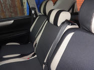 Toyota Avensis 2009-2018 Fundas de Asientos de Coche (Polipiel↗Tela, Premium) foto 6