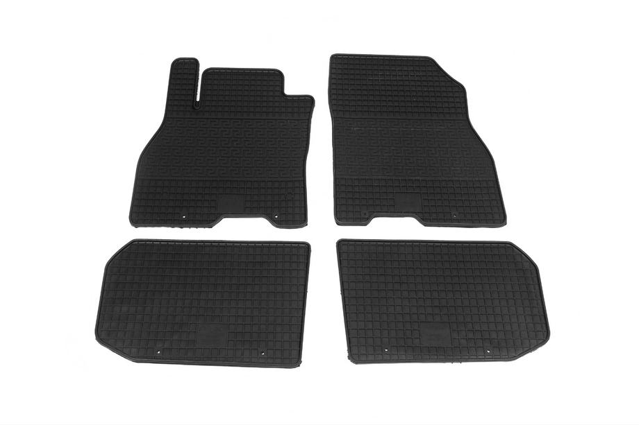 Nissan Leaf 2010-2017 Alfombrillas de goma (4 uds, Polytep) Image