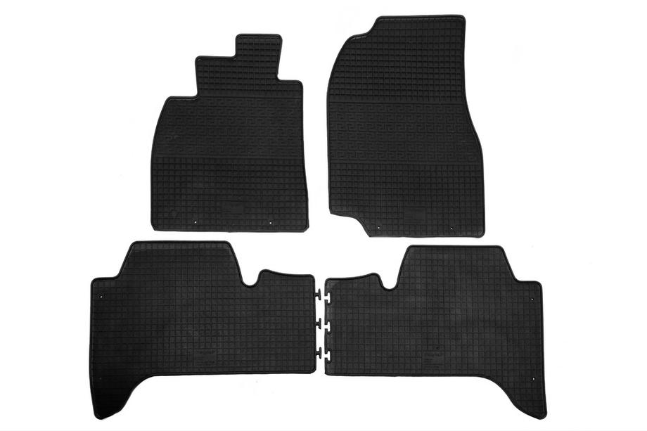 Toyota Land Cruiser 100 1998-2007 Alfombrillas de goma (4 uds, Polytep) Image