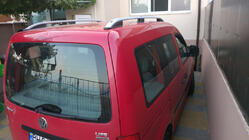 Volkswagen Caddy 2004-2010 Barras de Techo Skyport GREY Base Estándar foto 11