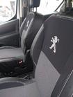 Peugeot Partner Tepee 2008-2018 Fundas de Asientos de Coche (Polipiel+Tela, Premium) Asientos Delanteros foto 4