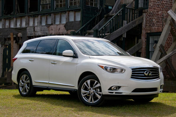 Examinar el jeep de siete plazas de cruce de Infiniti JX 35