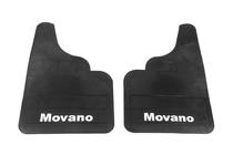 Opel Movano 2004-2010 Guardabarros Premium rectos (2 uds, goma) foto 2