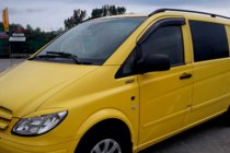Mercedes Vito W639 2004-2014 Deflectores de Ventana (2 uds, HIC) foto 11
