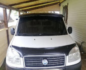 Fiat Doblo I 2001-2005 Visera para parabrisas (negro brillo, 5mm) foto 10