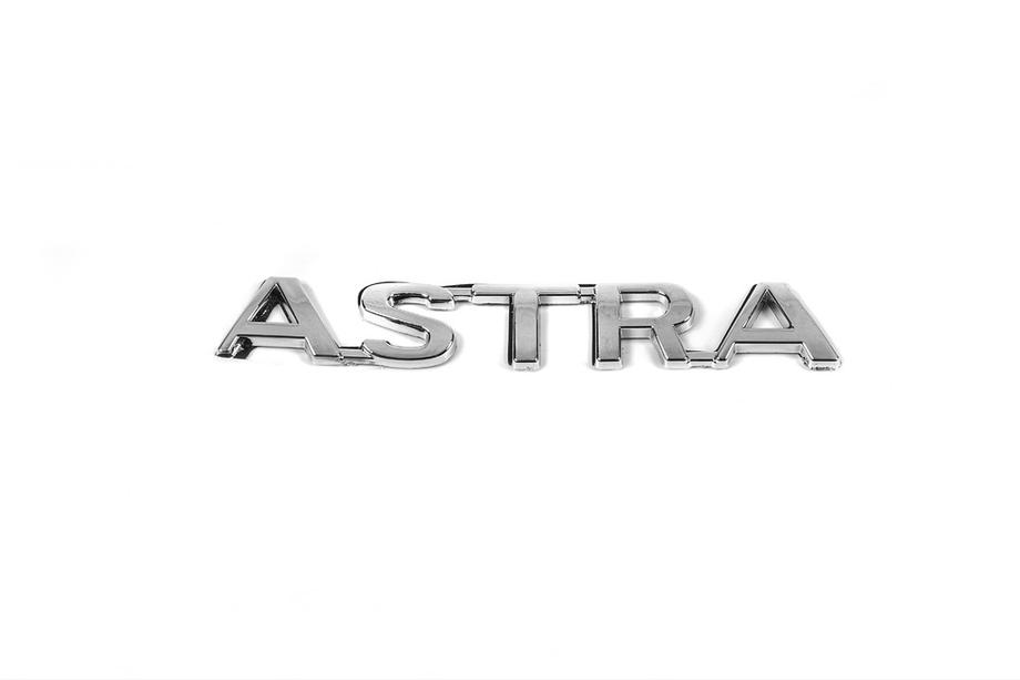 Opel Astra G classic 1998-2012 Emblema Astra (124mm x 18mm) Image