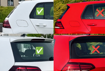 Volkswagen Golf 7/E-Golf 2012-2020 Spoiler Meliset (para Base HB, para pintar) foto 5