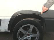 Citroen Jumper 2007-2025 Aletines de aleta (4 uds, negros) Metálico foto 4