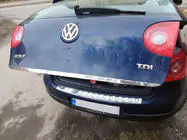Volkswagen Golf 5 2003-2009 Moldura maletero acero inoxidable foto 3