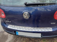 Volkswagen Golf 5 2003-2009 Moldura maletero acero inoxidable foto 5