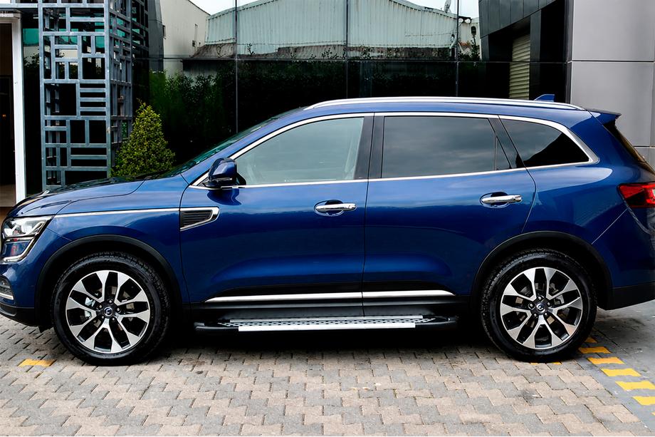 Renault Koleos 2016-2024 Estribos laterales Allmond (2 uds., aluminio) Image