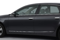 Audi A6 C6 2004-2011 Cubiertas Cromadas para Manijas de Puerta (4 uds, Acero Inoxidable) foto 1