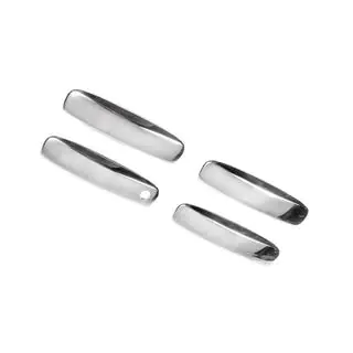 Cubiertas Cromadas para Manijas de Puerta (4 uds, Acero Inoxidable) foto 2
