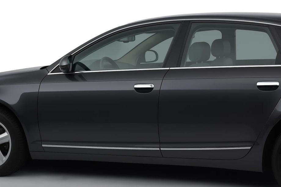 Audi A6 C6 2004-2011 Cubiertas Cromadas para Manijas de Puerta (4 uds, Acero Inoxidable) Image