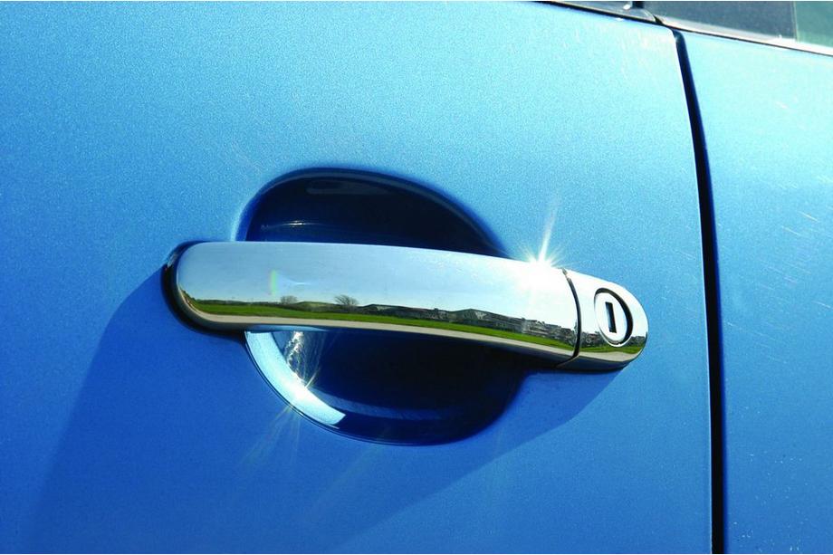 Skoda Octavia I Tour A4 1996-2010 Cubiertas cromadas planas para manijas de puerta (4 uds.) Image