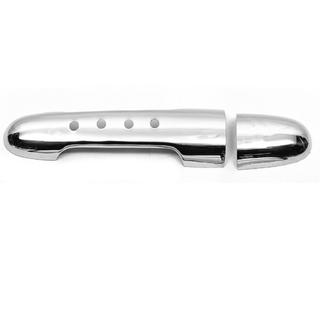 Cubierta cromada para manija de puerta con orificios (1 ud, acero inoxidable) Mercedes Vito W639 2004-2014 foto 2