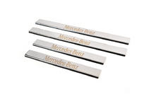 Mercedes E-class W210 1995-2002 Embellecedores de estriberas Carmos acero inoxidable 4 piezas foto 1