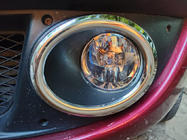 Fiat Doblo I 2005-2010 Cubiertas para faros antiniebla (2 uds., acero inoxidable) foto 1
