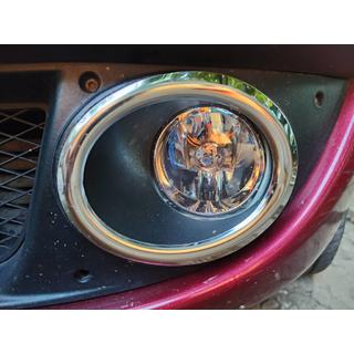 Cubiertas para faros antiniebla (2 uds., acero inoxidable) Fiat Doblo I 2005-2010 foto 1