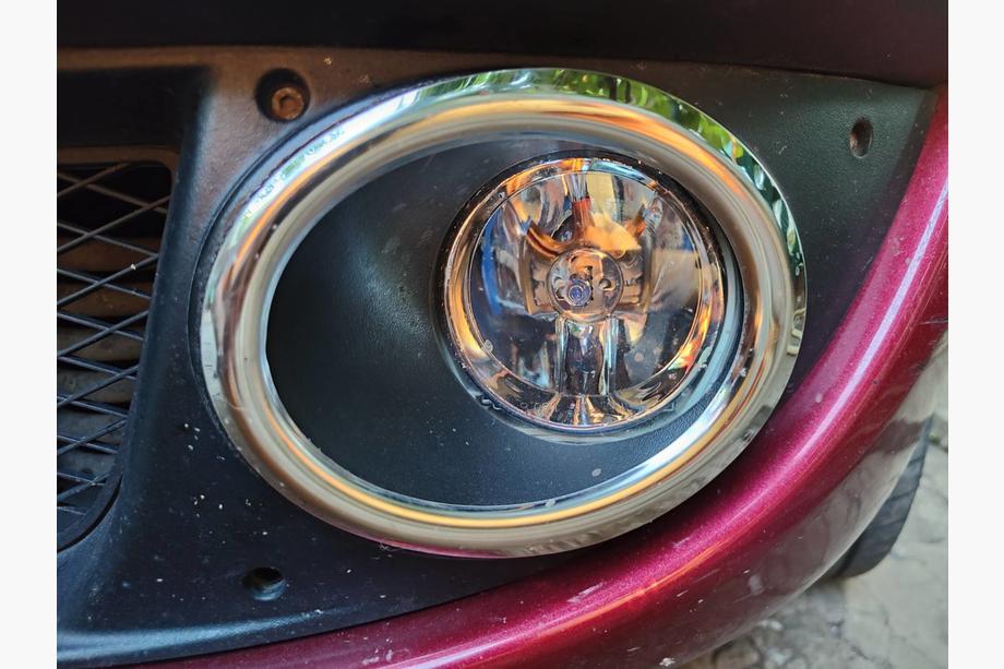 Fiat Doblo I 2005-2010 Cubiertas para faros antiniebla (2 uds., acero inoxidable) Image