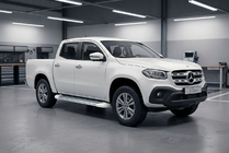 Mercedes X class 2017-2020 Estribos Laterales Allmond White (2 uds., Aluminio) foto 1