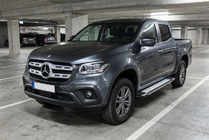 Mercedes X class 2017-2020 Estribos Laterales Rainbow (2 uds., Aluminio) foto 1
