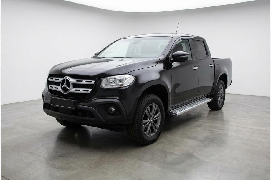 Mercedes X class 2017-2020 Estribos Laterales Maya V2 (2 uds., Aluminio) Image
