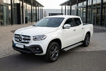 Mercedes X class 2017-2020 Estribos Laterales Maya V4 (2 uds., Aluminio) foto 1