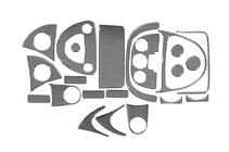 Smart 1998-2007 Cubiertas de Panel de Salpicadero Carbono foto 1