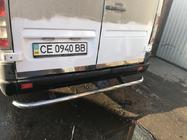 Mercedes Sprinter W901/902/903/904/905 1995–2006 Moldura de maletero (2 piezas, acero inoxidable) foto 2