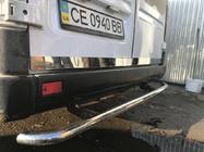 Volkswagen LT 1995-2006 Moldura de maletero (2 piezas, acero inoxidable) foto 3