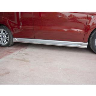 Faldones laterales (imprimados para pintar) Ford Courier 2014-2023 foto 2