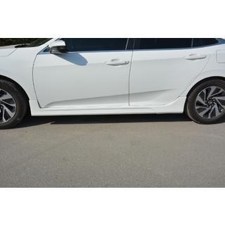 Faldones laterales (imprimados para pintar) Honda Civic Sedan X 2016-2021 foto 3
