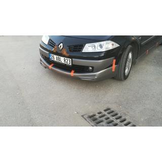 Labio delantero de parachoques 2006-2009 (imprimado para pintar) Renault Megane II 2004-2009 foto 2