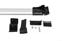Dacia Duster 2018-2024 Barras de techo para rieles con llave Wingbar V1 (2 uds) Negro foto 5