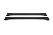 Dacia Duster 2018-2024 Barras de techo para rieles con llave Wingbar V1 (2 uds) Negro foto 9