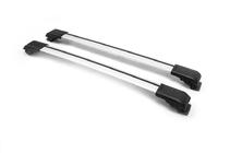 Dacia Duster 2018-2024 Barras de techo para rieles con llave Wingbar V1 (2 uds) Negro foto 14