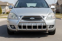 Kia Carens 1999-2012 Defensa Delantera WT003 (Acero Inoxidable) foto 1